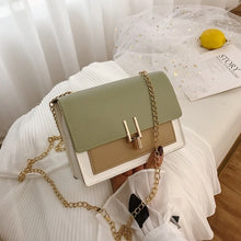 Load image into Gallery viewer, Mini Leather Crossbody Bags For Women 2019 Green Chain